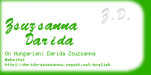 zsuzsanna darida business card